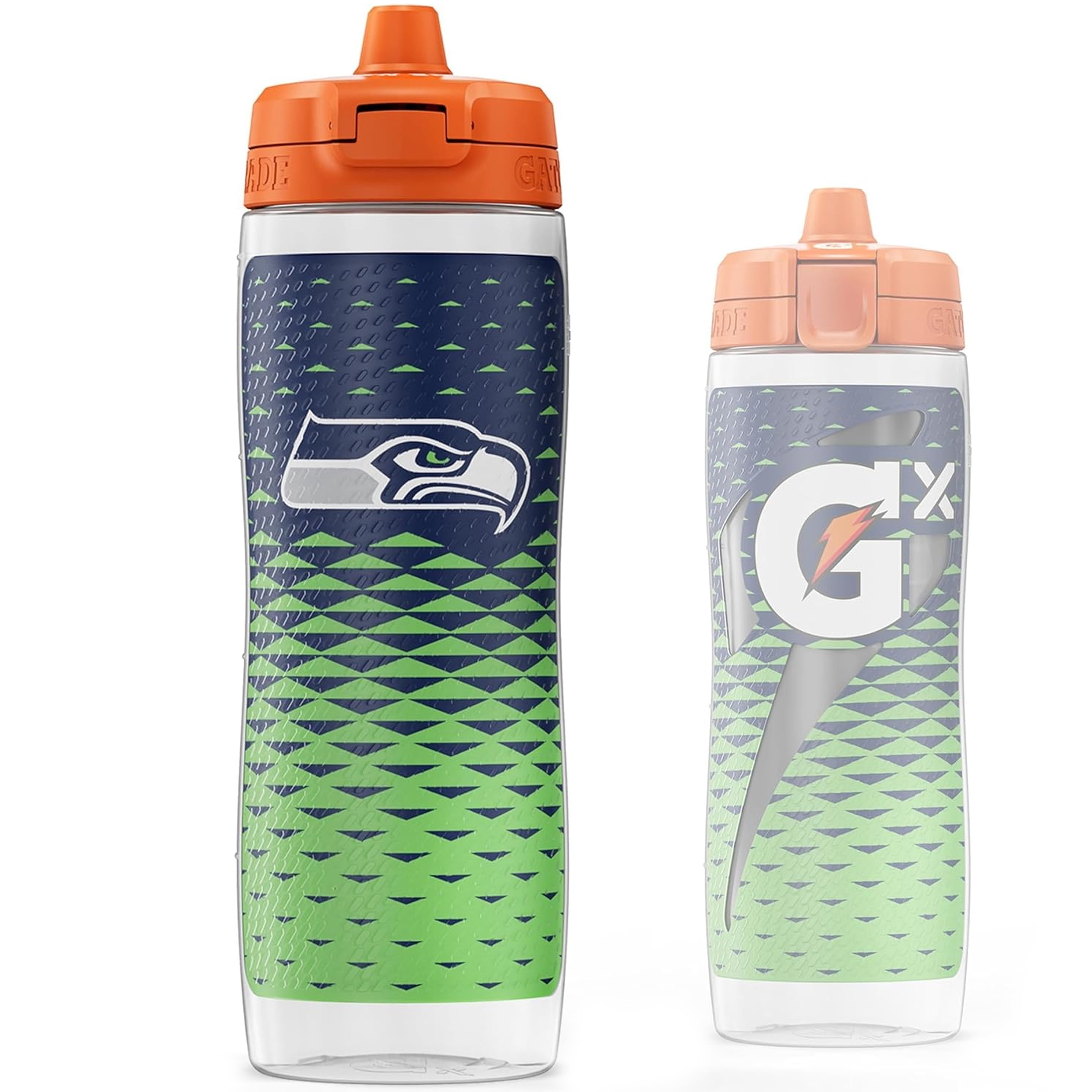 Gatorade Gx Seattle Seahawks NFL 30 fl oz Water Bottle & Sports Towel Bundle