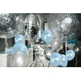 thumbnail image 6 of Pearl Powder Blue Balloons - 12 Inch Latex Balloons - 72 Pack, 6 of 8