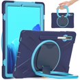thumbnail image 1 of Funda protectora de color para Samsung Tab S7 Plus de 12,4 pulgadas con soporte para bolígrafo, anillo ajustable grande y protección contra golpes., 1 of 5