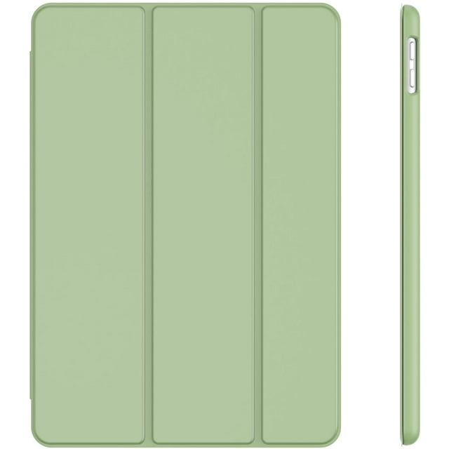 Étui pour Apple iPad 7 (10,2 Pouces, Modèle 2019, 7e Génération), Mise en Veille / Réveil Automatique (Vert Matcha)