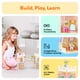 thumbnail image 4 of Set de construcción Picasso Tiles Princess Castle con 60 fichas de 3 a 8 años, 4 of 9