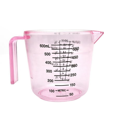 

Hi.FANCY Plastic measuring cup Multi measurement measuring cup Liquid measure jug Baking cooking measuring cup Measurement liquid container