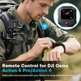thumbnail image 5 of GPS Bluetooth Remote Control for DJI Osmo Action 6/5 Pro/4 Cameras - 25M Range Smart Camera Controller Action Accessories, 5 of 10