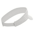 thumbnail image 4 of Oktoberfest Heart Embroidered Pro Style Cotton Twill Washed Visor - White OSFM, 4 of 5
