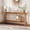 wood color, variant on Garderth Farmhouse Console Table,Long Entryway Table With Storage,2-Tier Narrow Sofa Table Behind Couch,Industrial Entry Table For Living Room Hallway Foyer