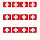 thumbnail image 2 of 12 Uds Bandera de Suiza Zulema Banderas que agitan de la mano 21x14cm, 2 of 8