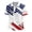 White, variant on Leey-World Mens Fourth Of July Shirt 250th Anniversary Shirt Vintage American Flag Independence Day 250 Anniversary Shirt(Brick Red,L)