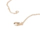 thumbnail image 4 of Collar Gargantilla con Dije Corazón y Mariposa Chapa de Oro 18k Ametrinaa MPGD0022, 4 of 5