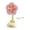 Yellow, variant on Necvior Portable Small Desk Fan Featuring Gentle Night Light in Elegant Flower Shape