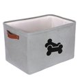 thumbnail image 2 of Didog Cute Bone Pet Dog Toy Storage Basket Puppy Kids Organizer Bin Box with Handles, 2 of 9