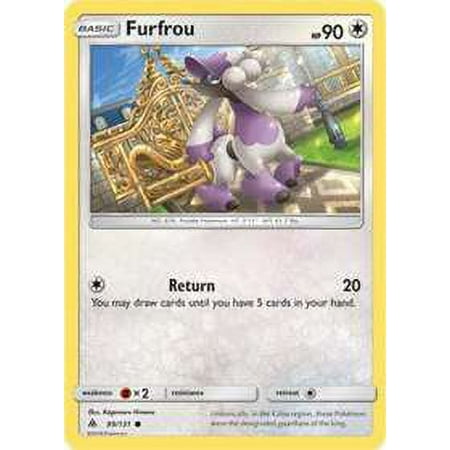 Pokemon Forbidden Light Furfrou #99