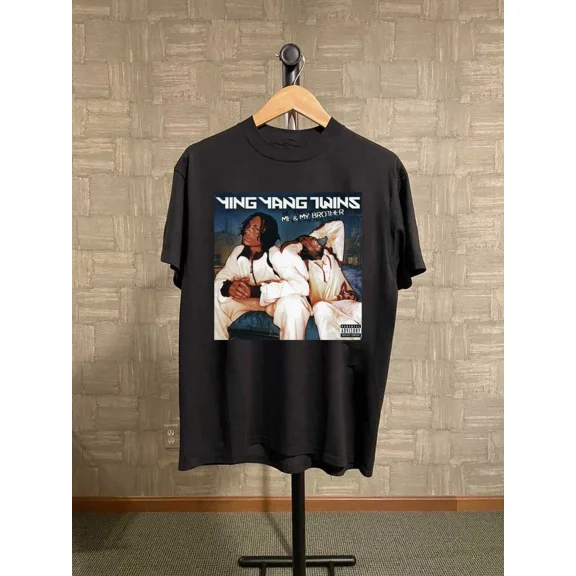 RARE RARE Ying Yang Twins Black Cotton All size S-5XL Gift For Fan T-shirt HRB347