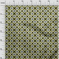 thumbnail image 2 of oneOone Cotton Cambric Fabric Ethnic Geometric Flame Stitch Printed Fabric 1 Yard 56 Inches Wide, 2 of 4