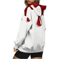 thumbnail image 7 of Women Plus Size Hoodies Loose Tie-Dye Printing Hooded V-neck Pocket Long Sleeve Sweatshir, 7 of 7