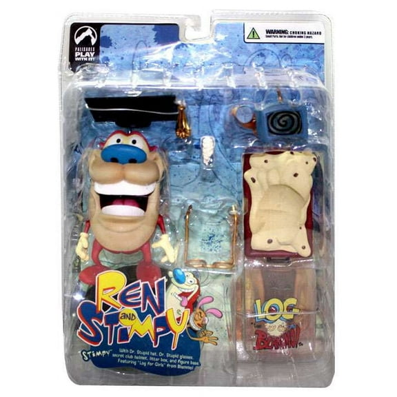 NickToons Series 1 Stimpy Action Figure