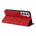 thumbnail image 5 of Wallet Case for Samsung Galaxy S22 with Card Slots Cash Holder Magnetic Clasp Flip Folio Cover, Premium Luxury PU Leather Kickstand Soft Silicone Shockproof Protective Case, Red, 5 of 8