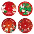 thumbnail image 6 of Ornament Home Supplies Happy New Year Tree Accessories Snowman Santa Elk Merry Christmas Christmas Trees Skirt Apron Xmas Floor Cover Party Decor C, 6 of 8