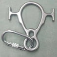 thumbnail image 3 of Outdoor Rapid Descent 8 Word Ring Descender High Altitude Slow Descent Protector Climbing Tool Accessories, 3 of 3