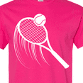 thumbnail image 4 of Inktastic Swinging Tennis Racket T-Shirt, 4 of 5