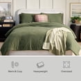 thumbnail image 4 of Better Homes & Gardens 3-Piece Cozy Knit Comforter Set, Cypress Tree, Full/Queen, 4 of 9