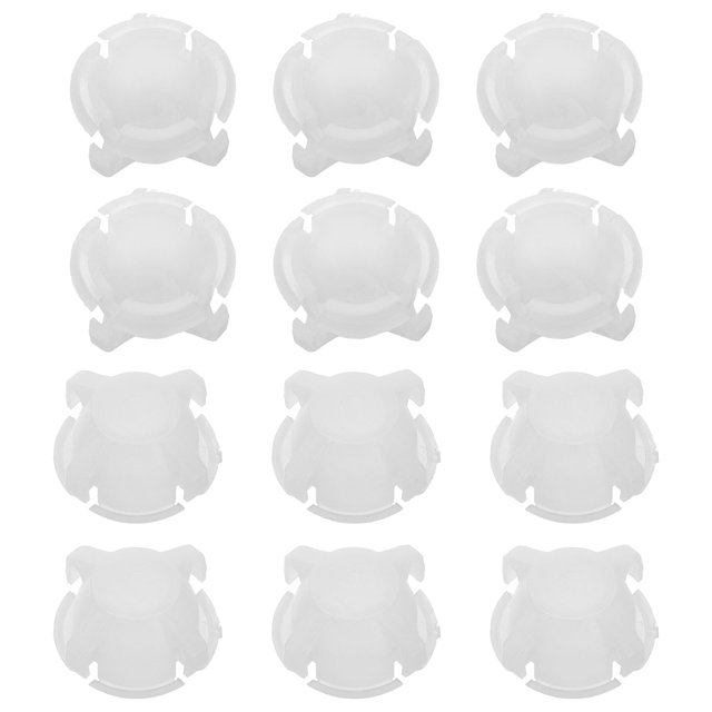 RUNROTOO 20pcs Protective Cover for Car Wiper Holes Plastic Car Accessories Durability Clear View
