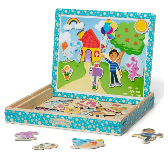 Melissa & Doug Blue's Clues & You! Wooden Magnetic Picture Game (48 Pieces)