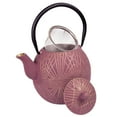 thumbnail image 5 of Creative Home Kyusu 34 Oz Purple Cast Iron Teapot with Removable Infuser, 5 of 7