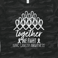 thumbnail image 4 of Inktastic Together, We Fight Lung Cancer Awareness Women's T-Shirt, 4 of 5