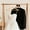 Original Wood Color: 4pcs (Style 1), variant on Grusce 4pcs Wedding Dress Hanger with Bow Pearl Bride and Groom Gown Toast Dress Tuxedo Suit Wooden Anti Slip Hanger Wedding Favor