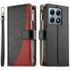 thumbnail image 1 of Funda cartera GANGXUN para Xiaomi 14T Pro 5G , cuero PU con tarjetero, cremallera, correa de mano, soporte y protección 505°, 1 of 6