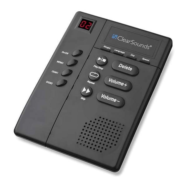 Contestador automático digital amplificado con