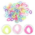thumbnail image 3 of Miangastore 800Pcs Acrylic Linking Ring Detachable Acrylic Chain Link Rings Bag Strap Chain Making Rings, 3 of 8