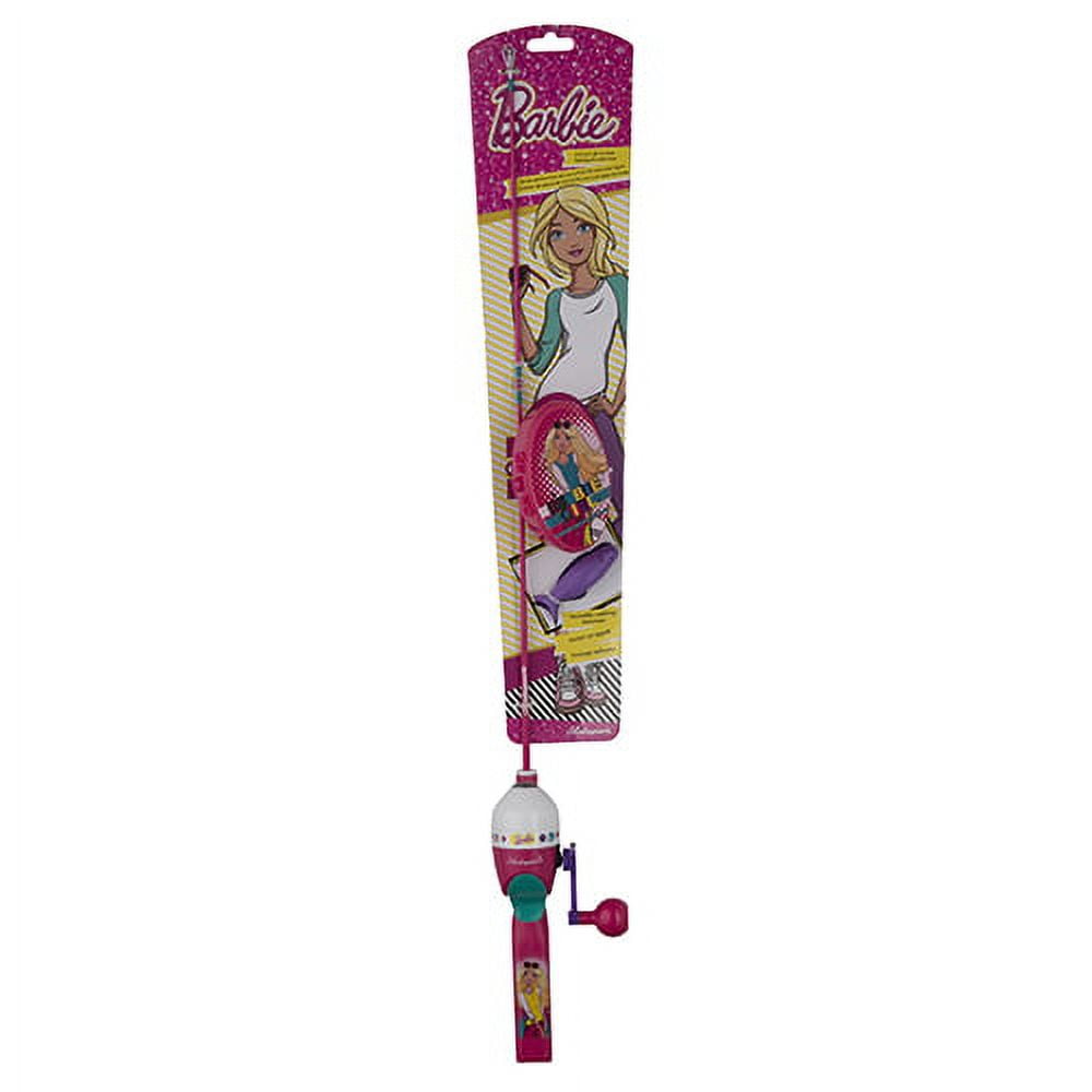 Shakespeare Barbie Youth Fishing Kit with Tackle Box 