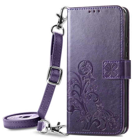Case for Huawei Honor 50 Wallet phone case, PU+TPU leather flip stand shell, with magnetic buckle and cash card slot cover