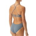 thumbnail image 2 of Tyr Swimsuit SOLID Cutoutfit Dark Grey Size 32, 2 of 2
