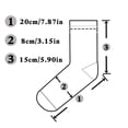 thumbnail image 3 of Yuanlong Women Socks Mid-Calf Yoga Non Dot Grip Socks Embroidery Bow Sports Fitness Hosiery, 3 of 4