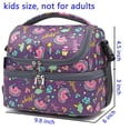 thumbnail image 3 of Bolsa de Almuerzo FlowFly Doble Piso Aislada Tote Grande Púrpura, 3 of 9