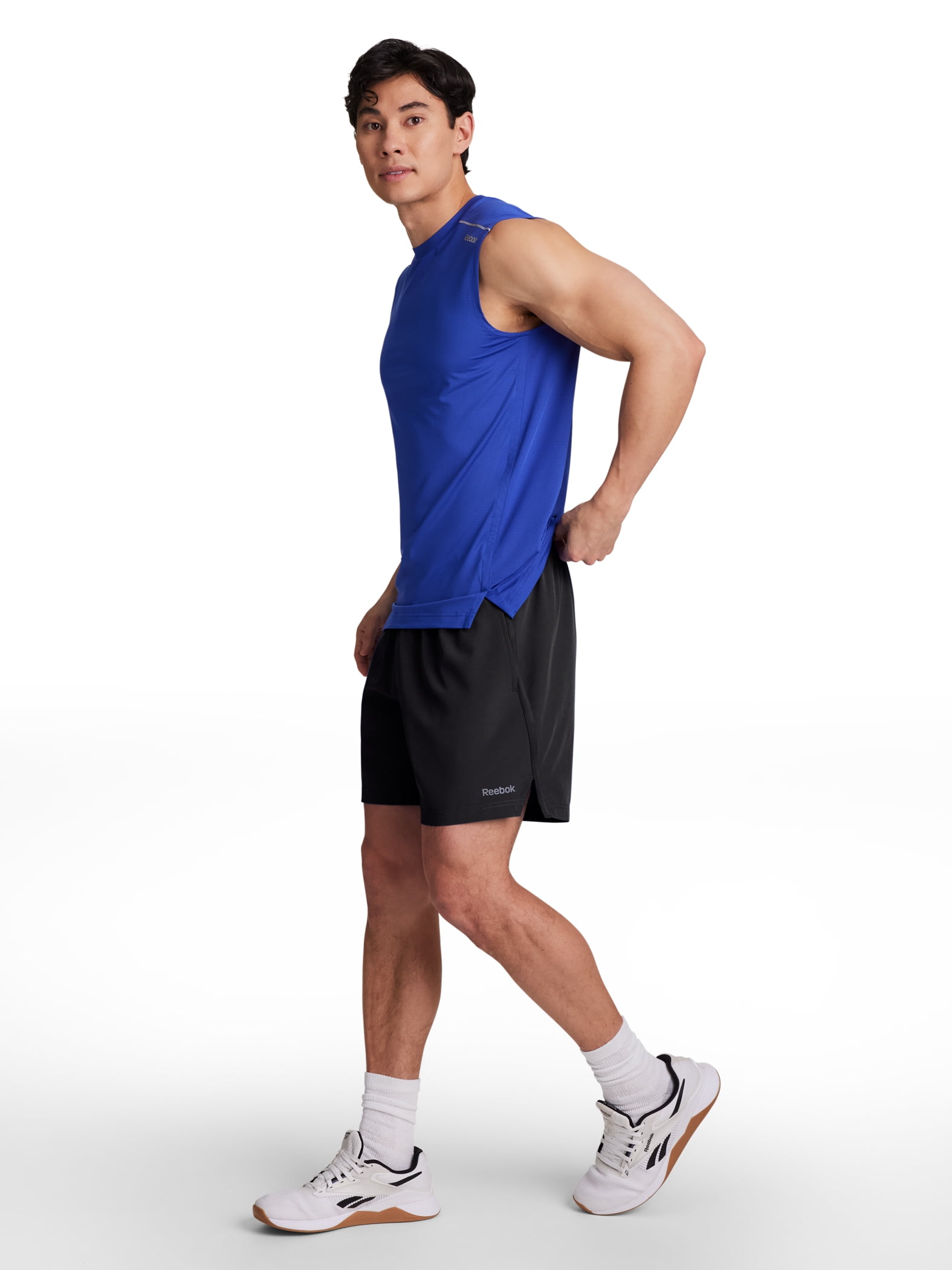 Reebok Men's and Big Men's Urban Woven Short, 7" inseam, Sizes XS-5XL