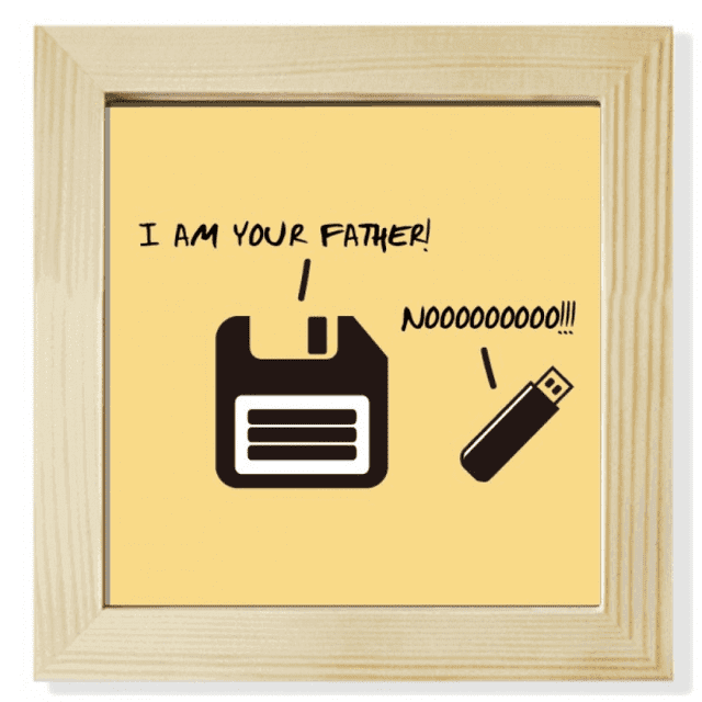 Support de Stockage de Disque Dur Cadre Photo Carré Affichage Mural Ou de Table