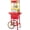 Red, variant on Ktaxon 10oz Popcorn Machine with Cart & Candy Dispenser, 4 Gallon Popper, ETL, Black