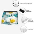 thumbnail image 6 of Kll Daisy Flowers Men'S Cotton Boxer Briefs Underwear-Medium, 6 of 9