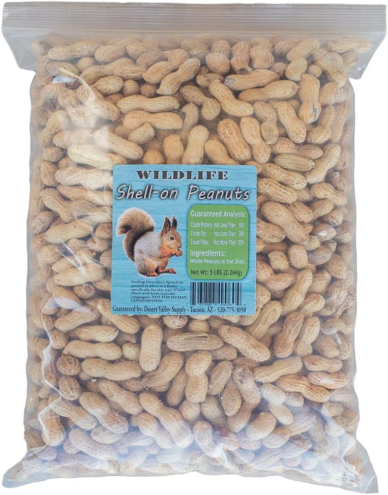 Desert Valley Premium Peanuts In Shell Wild Bird and Wildlife Food (5