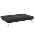thumbnail image 6 of Hawthorne Collections Dream Lift Convertible Sofa in Tufted Black, 6 of 8