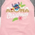 thumbnail image 3 of Lilo & Stitch - Aloha Christmas - Girls Shirt Tail Raglan, 3 of 5