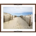 thumbnail image 5 of Art.com Quiet Beach Photographic Print by Stephen Mallon, Brown Frame Wall Art, 29" x 23", 5 of 5