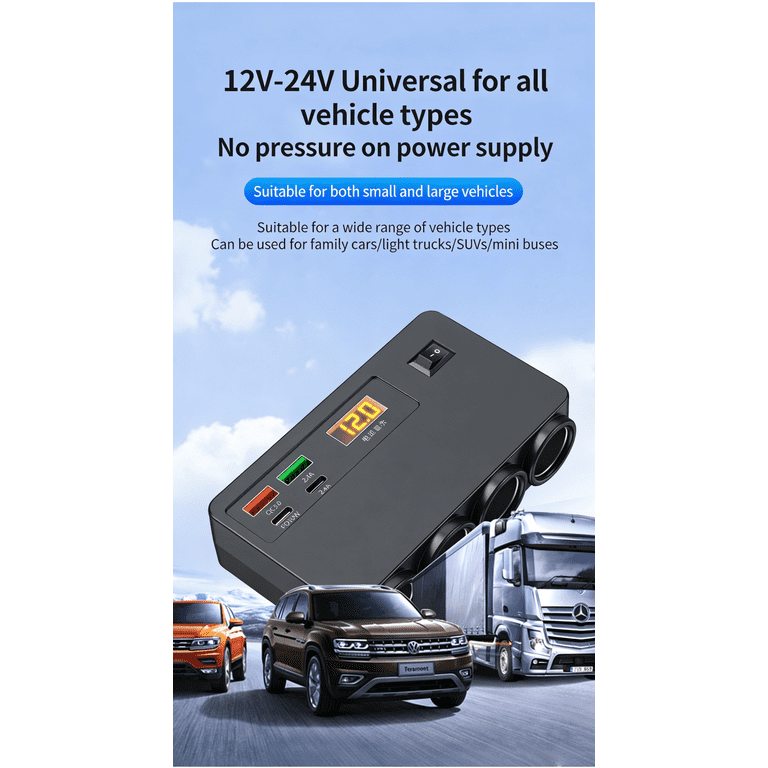 wall plug to cigarette lighter cigarette lighter adapter for wall plug 12V Cigarette Lighter Power Plug  Adapter