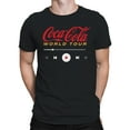 thumbnail image 2 of Officially Licensed Coca Cola Coca-Cola World Tour Music Theme Men's T-shirt, 2 of 3