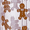 Gingerbread People, variant on Holiday Time 20 oz Gingerbread People Glass Can Sipper, 2-Pack