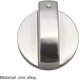 thumbnail image 1 of Perillas de estufa Perillas de control universales de metal plateado de 8 mm como reemplazo de perillas para estufa de gas y vitrocerámica 4 piezas ShuxiuWang 8390605815782, 1 of 1