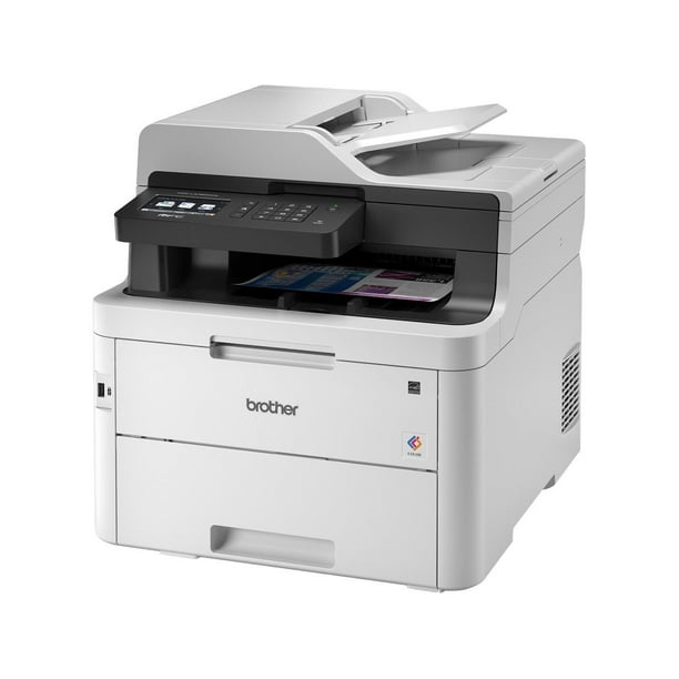 Er velkendte Shuraba Cusco Brother MFC-L3770CDW Color All-In-One Laser Printer, Scanner, Copier, Fax  with Wireless, Duplex Printing and Scanning - Walmart.com